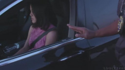 GirlsUnderArrest Kendra Spade Distracted Driver