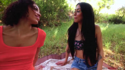 Alexis Tae, Giselle Amore - Outdoor Lesbian Content Creators 12 06 2023