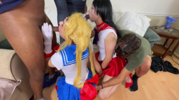 Jenny Wei Rika Rae Fox Sailor Warriors Attacked From Behind