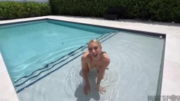Kay Lovely - Hot Blonde Kay Lovely Is My Hot Neighbor And Gets Fucked After Sneaking Into Use My Pool