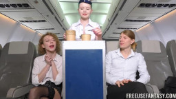 AnnaX, Rebecca Nikson, Skye Young, Stella Bliss - Thank You For Flying Freeuse Airlines 23 03 2024