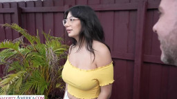 Cami Strella - Busty Latina Cami Strella takes a load on her glasses 06 07 2024