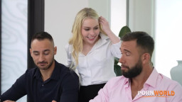 Haley Spades - Petite Blonde Social Media Tutor Haley Spades Turns Latest Lesson Into DP Threesome 28 07 2024