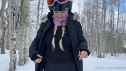 Eva Elfie Creampie In Snow Mountain 2024