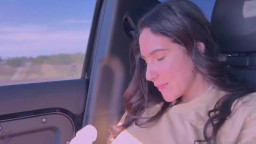 Yiny Leon - Busty Hitchhiker Roadside Fucking