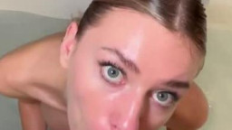 OnlyFans - Halli N Lover - Bathtub POV Creampie Fuck