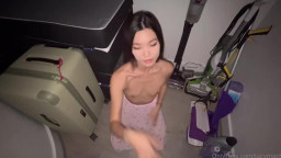 Lucy Mochi - Secret Closet Fuck + Creampie