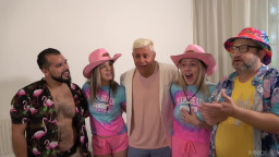 Rebel Rhyder Lana Analise - Chubby Teddy From Chicago Wins A Double Blowjob From Sexy Blondes Besties 2024 04 17