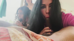 Lydia Black, Megan Inky, Sophia Burns - Three Girls Share Cock and& Foot Fetish 18 04 2025