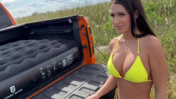 Alexa Payne - Horny Step Mommy Fucking In The Truck Outside