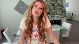 Elly Clutch - Horny Redhead Babysitter Makes You Cum Twice