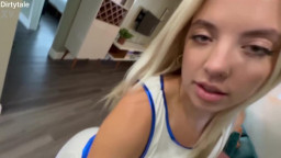 Lola Cheeks - Naughty Step Daughter Caught Sneaking In After Party