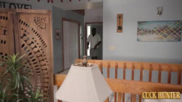 Vanna Rose - VANNA ROSE, A BLONDE BOMBSHELL, SEDUCES A BLACK MAN WITH A HUGE COCK WHILE HER HUSBAND WATCHES, UNABLE TO R