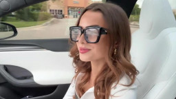 Nikki Nicole - Teaching Hot Stepsis How To Drive And Have Sex ON Tesla Auto Pilot