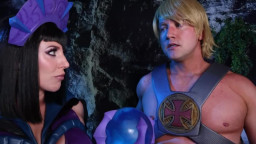 Angela White, Little Puck - Domming Angela White Evil-lyn Vs Teela He-Man Parody