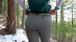 Christina Savoy - Hot Blonde Fucks Stranger In The Woods