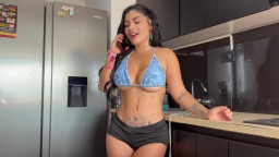 Great Birthday Present, Fulfilling Her Fantasy of Fucking My Friend and Me on Her Day